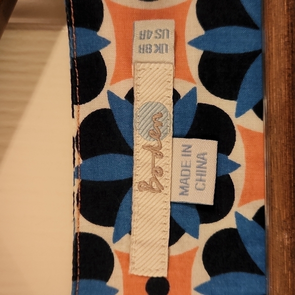 Boden 3/4 Sleeve Shirt Size 4 - Picture 11 of 13